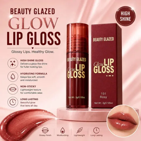 Beauty Glazed Glow Lip Gloss