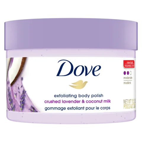 Dove Exfoliating Body Polish Crushed Lavender & Coconut Milk 298g
