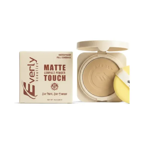 Everly Beauties Matte Touch Compact Powder SPF 15