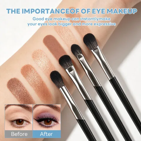 Maange 12-Piece Eye Brush Set