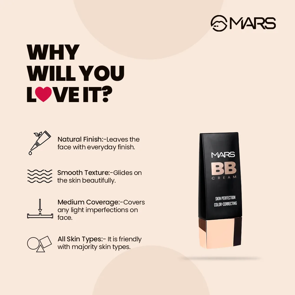 MARS Lightweight BB Cream Foundation