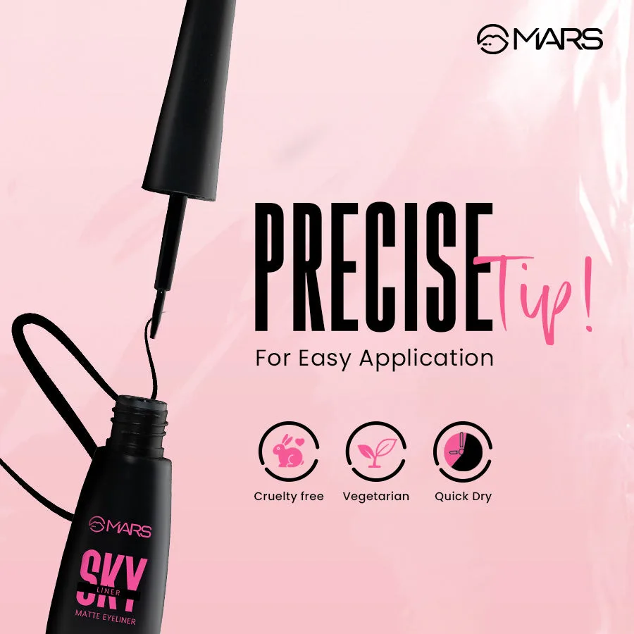 MARS SkyLiner Liquid Black Eyeliner