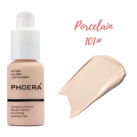 Phoera Silky Full Coverage Liquid Matte Foundation