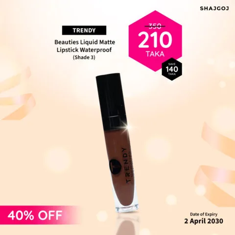 Trendy Beauties Liquid Matte Waterproof Lipstick