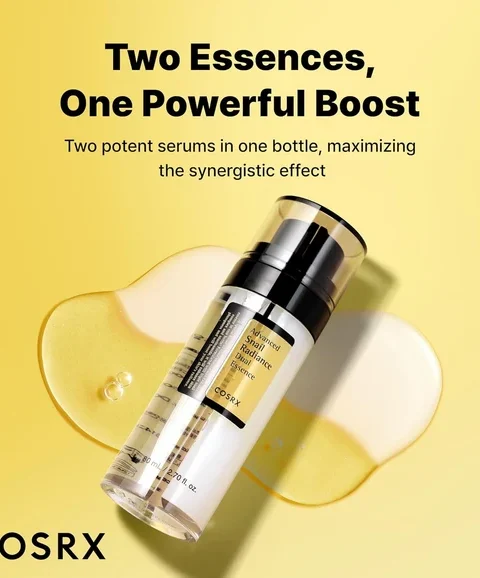COSRX Advanced Snail Radiance Dual Essence 80ml product photo