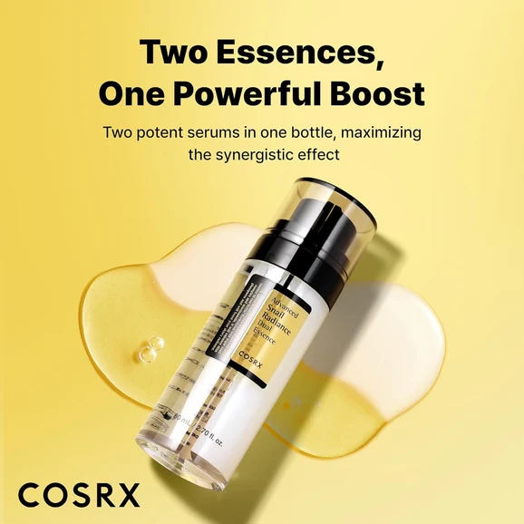 COSRX Advanced Snail Radiance Dual Essence 80ml product photo