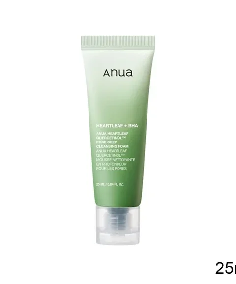 Anua Heartleaf Quercetinol Pore Deep Cleansing Foam 25ml product photo