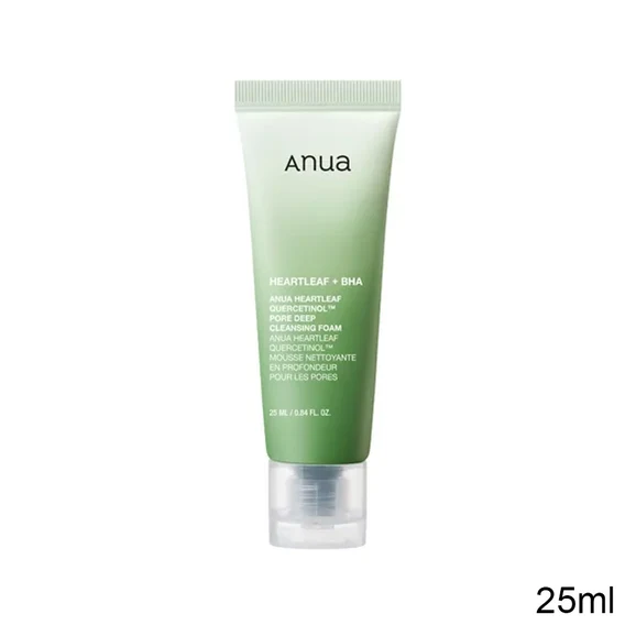 Anua Heartleaf Quercetinol Pore Deep Cleansing Foam 25ml product photo