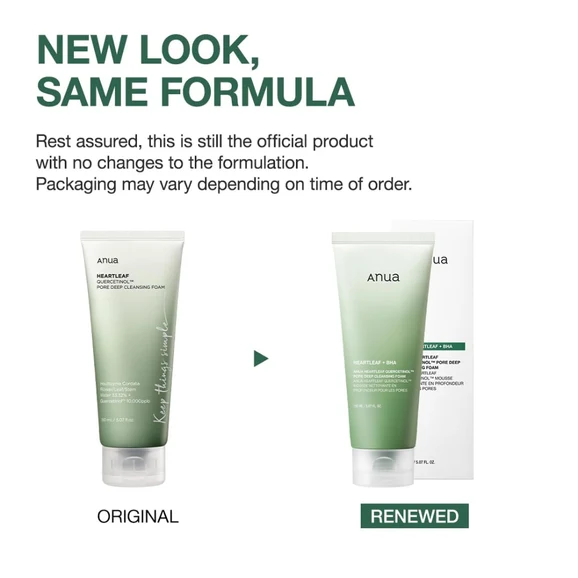 Anua Heartleaf Quercetinol Pore Deep Cleansing Foam 25ml product photo