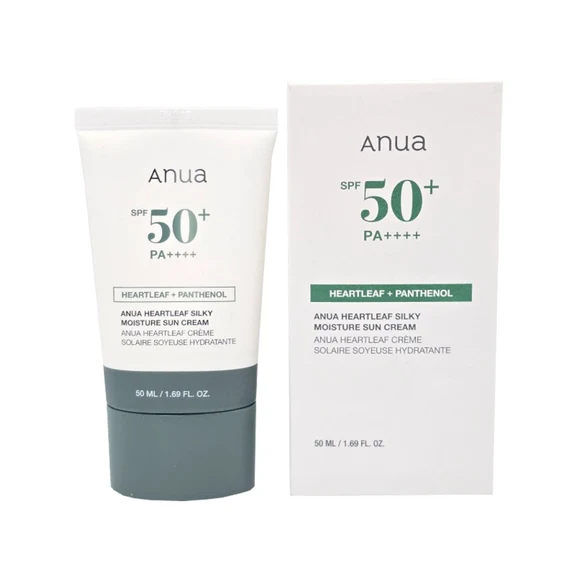 Anua Heartleaf Silky Moisture Sun Cream SPF50+ PA++++ product photo