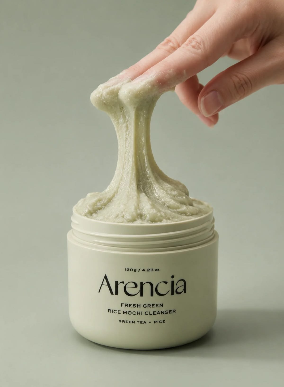 Arencia Fresh Green Rice Mochi Cleanser 120g product photo