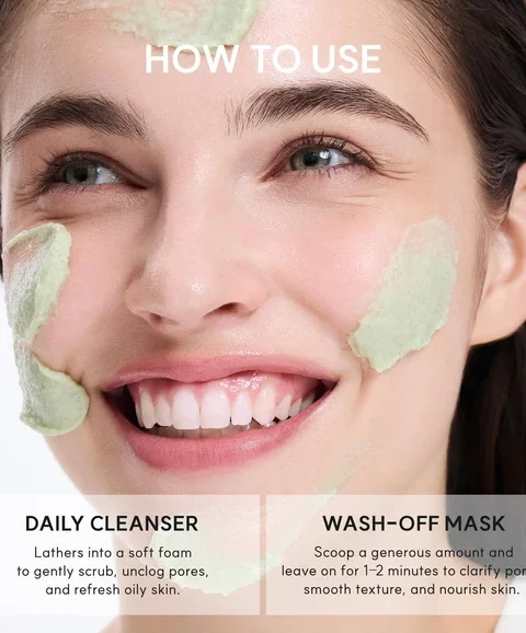 Arencia Fresh Green Rice Mochi Cleanser 120g product photo
