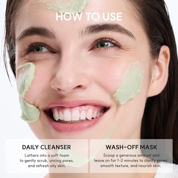 Arencia Fresh Green Rice Mochi Cleanser 120g product photo