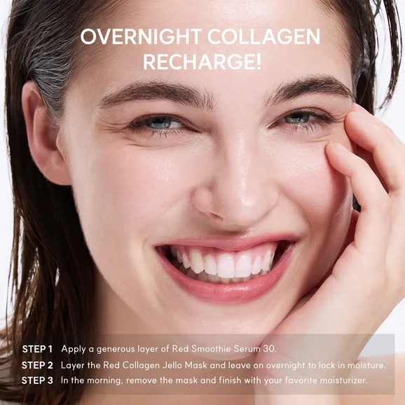 Arencia Red Collagen Jello Mask (1 piece) product photo