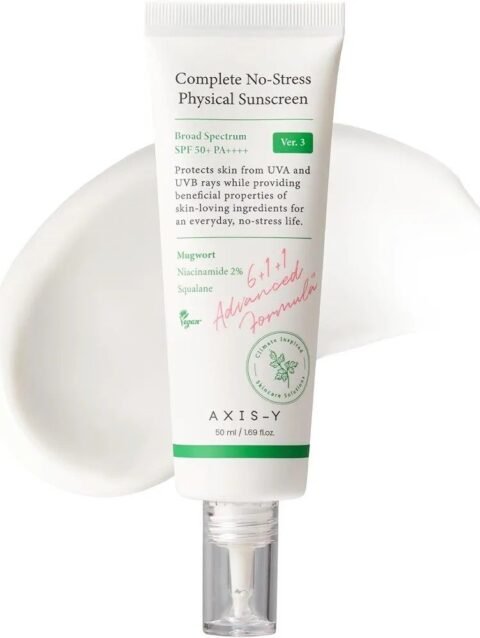 AXIS-Y Complete No-Stress Physical Sunscreen SPF50+ PA++++ 50ml product photo