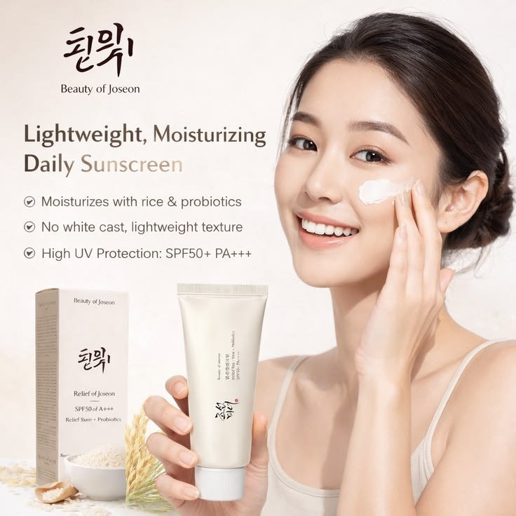 Beauty of Joseon Relief Sun: Rice + Probiotics SPF50+ PA++++ 50ml product photo