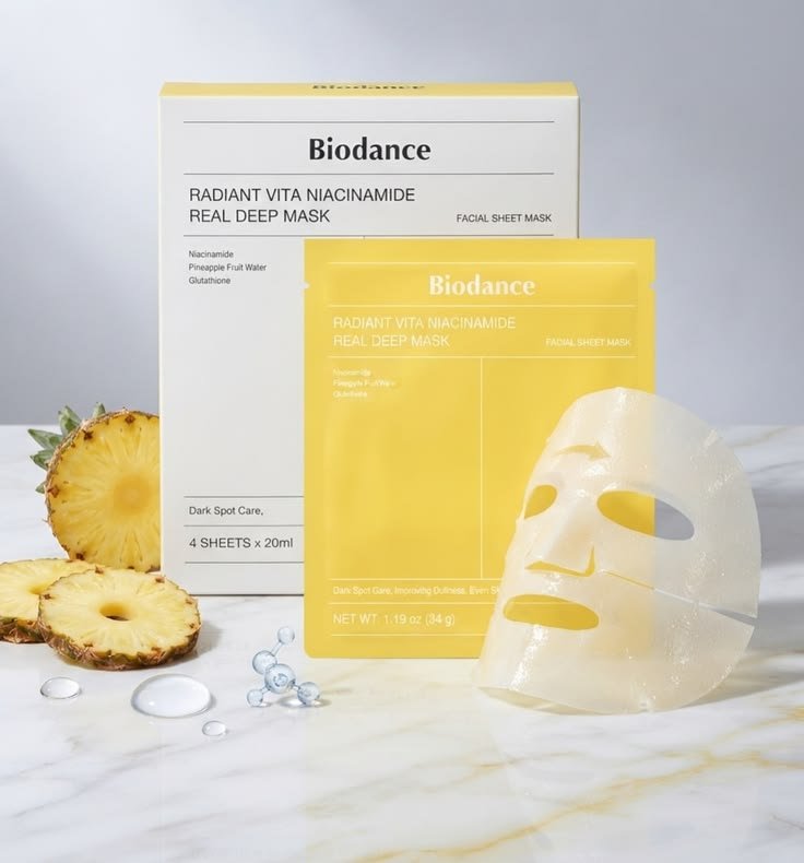 Biodance Radiant Vita Niacinamide Real Deep Mask (1 piece) product photo