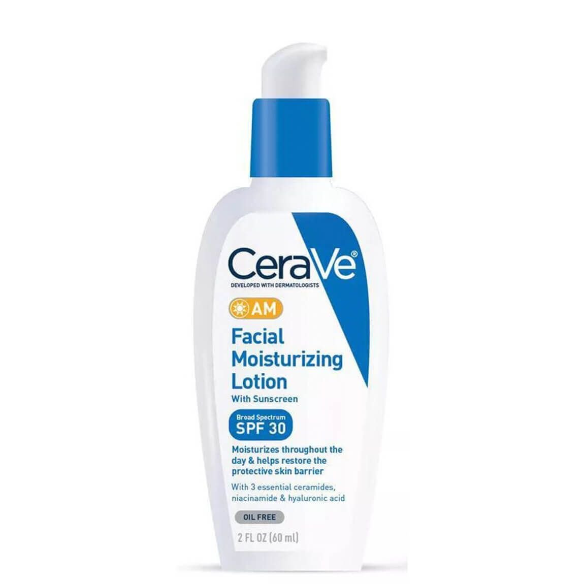 CeraVe AM Facial Moisturizing Lotion SPF 30 product photo