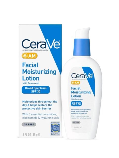 CeraVe AM Facial Moisturizing Lotion SPF 30 product photo