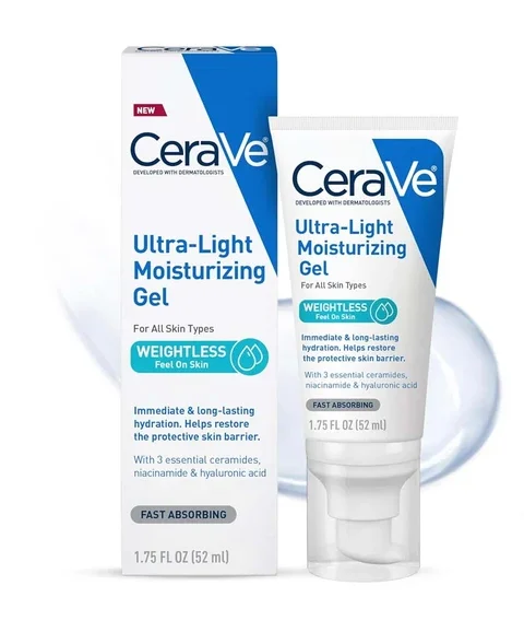 CeraVe Ultra-Light Moisturizing Gel 52ml product photo