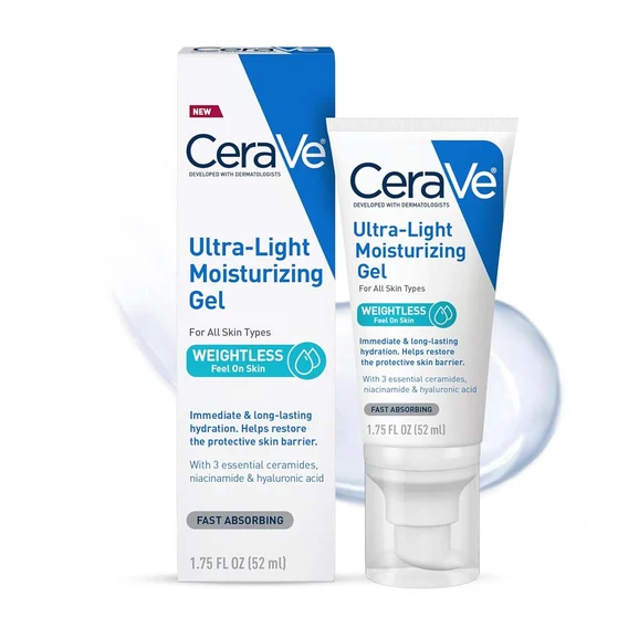 CeraVe Ultra-Light Moisturizing Gel 52ml product photo