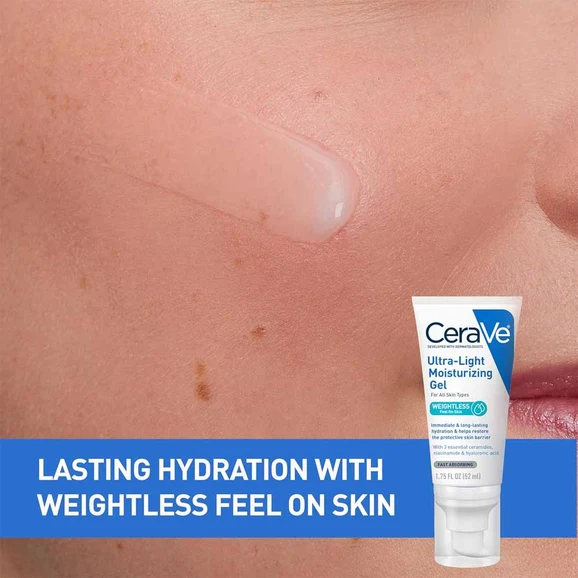 CeraVe Ultra-Light Moisturizing Gel 52ml product photo