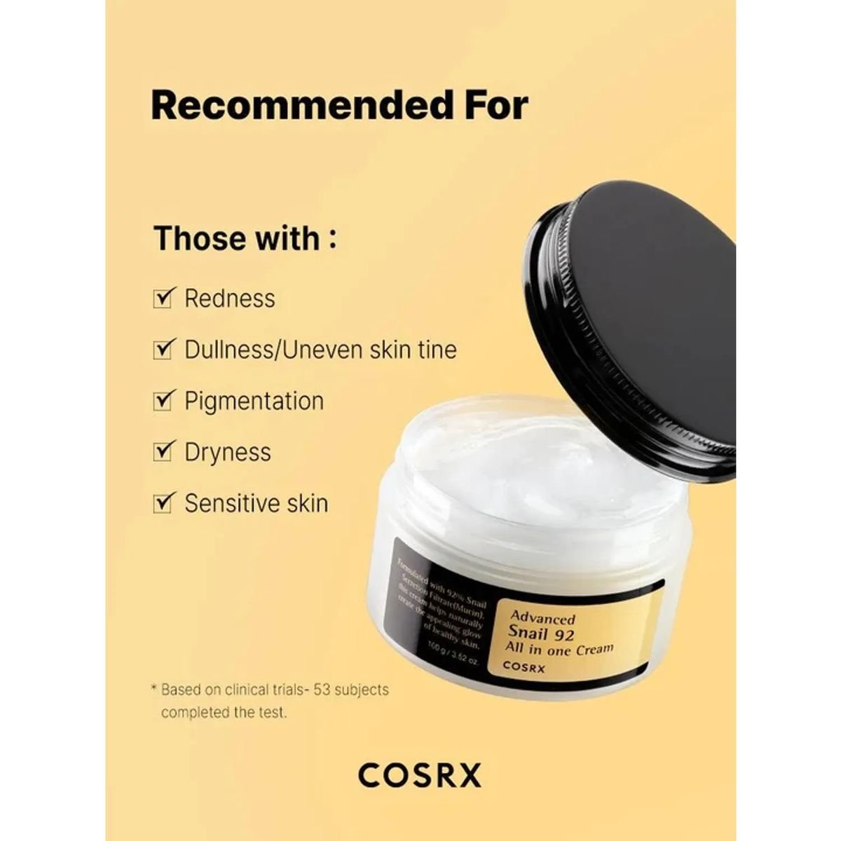 COSRX Advanced Snail 92 All In One Cream product photo