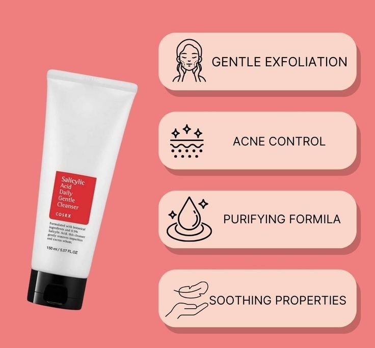 COSRX Salicylic Acid Daily Gentle Cleanser product photo