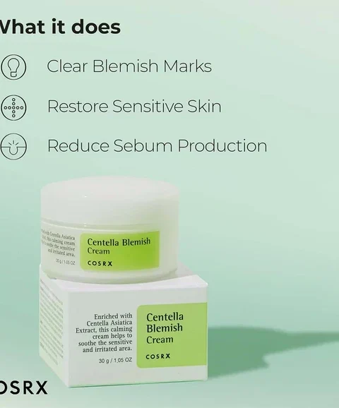 COSRX Centella Blemish Cream 30ml product photo