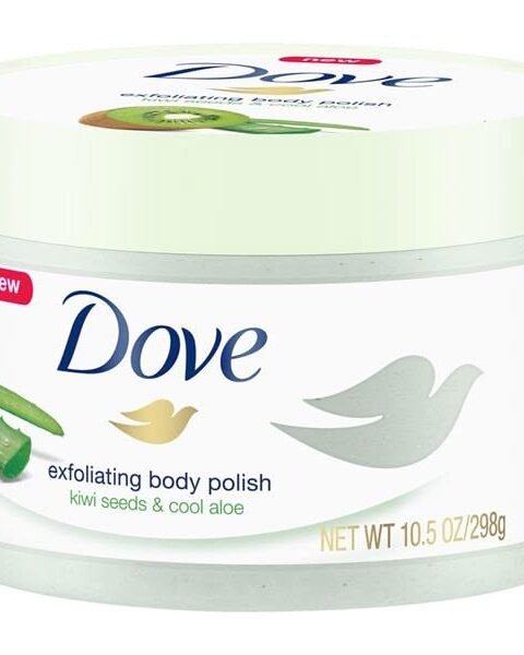 Dove Exfoliating Body Polish Kiwi Seeds & Cool Aloe 298g product photo