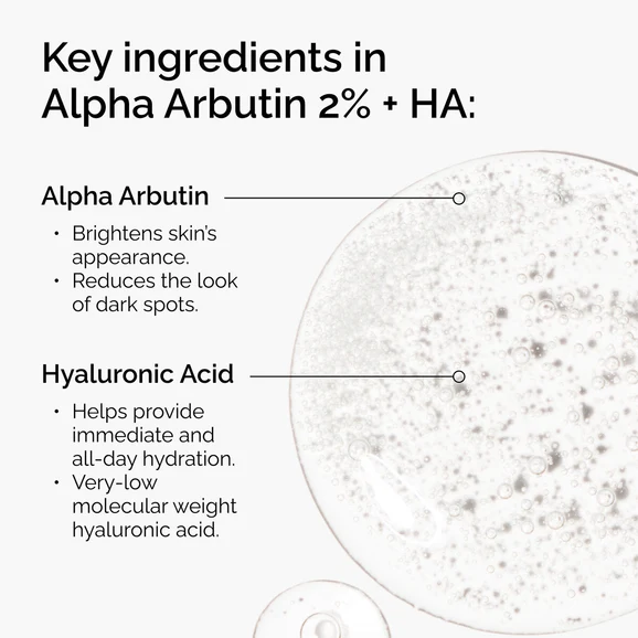 The Ordinary Alpha Arbutin 2% + HA 30ml product photo