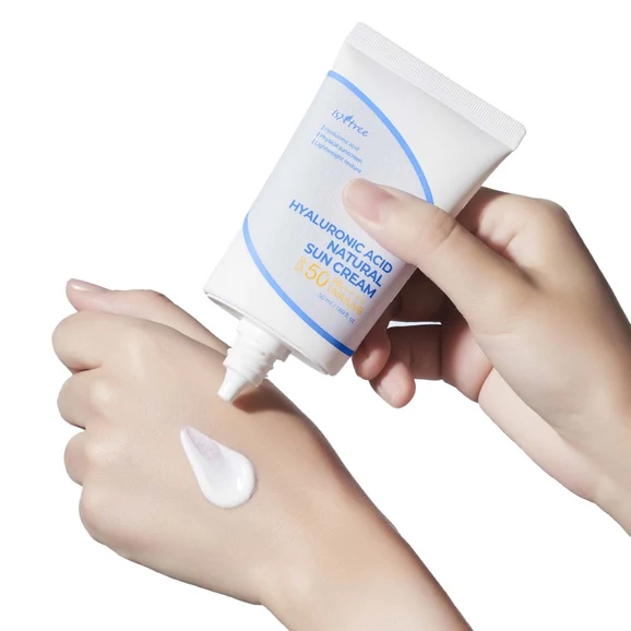 Isntree Hyaluronic Acid Natural Suncream SPF50+ PA++++ 50ml product photo