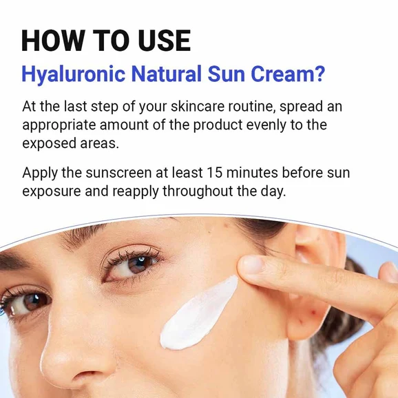 Isntree Hyaluronic Acid Natural Suncream SPF50+ PA++++ 50ml product photo