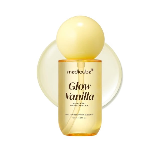 Medicube Glow Vanilla Hair & Body Fragrance Mist 100ml product photo