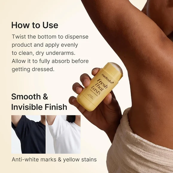 Medicube Kojic Acid Brightening Deodorant (Vanilla & Pistachio) 83g product photo