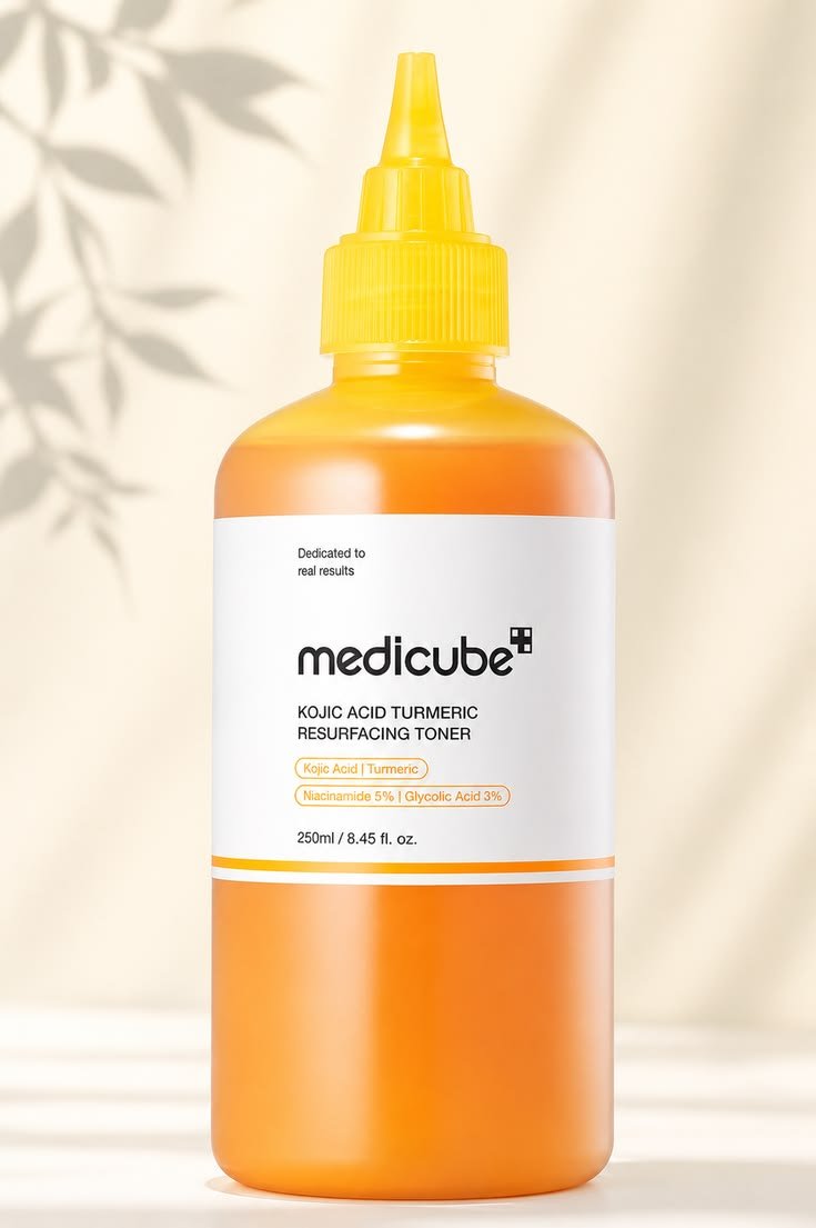 Medicube Kojic Acid Turmeric Resurfacing Toner 250ml product photo