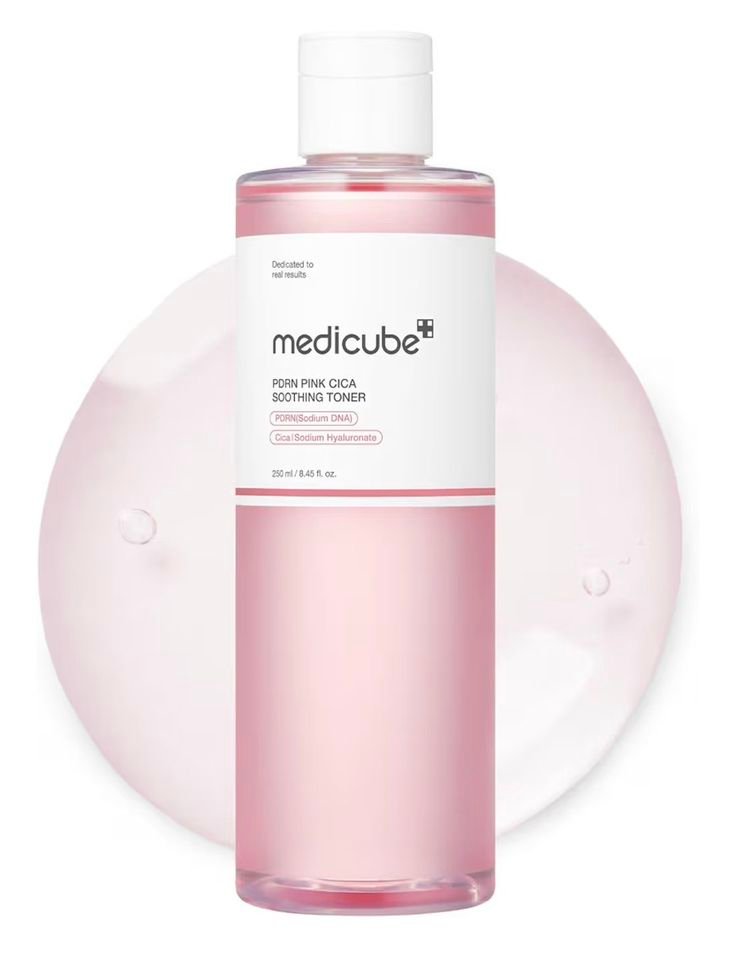Medicube PDRN Pink Cica Soothing Toner 250ml product photo
