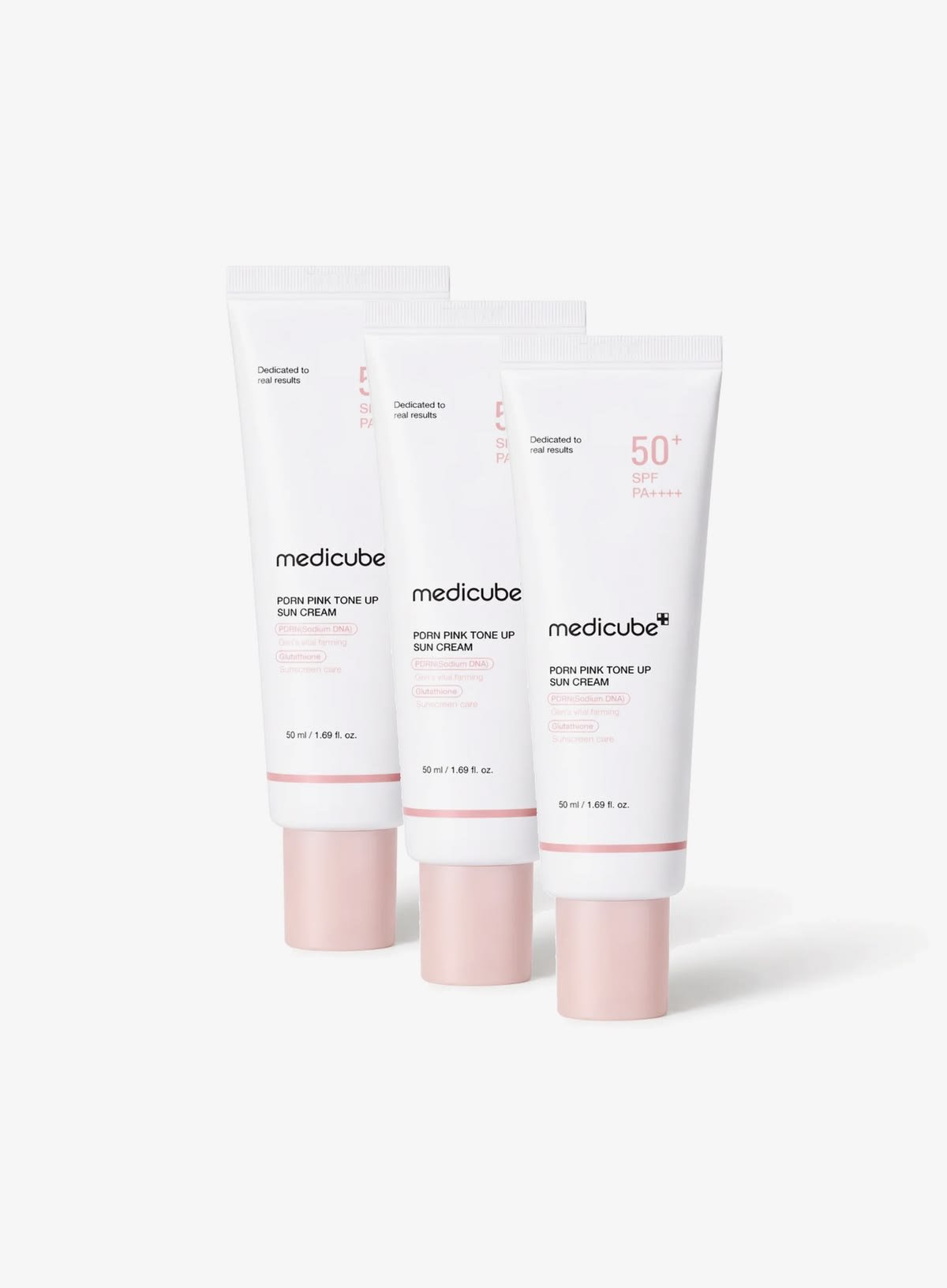 Medicube PDRN Pink Tone Up Sun Cream SPF50+ PA++++ 50ml product photo
