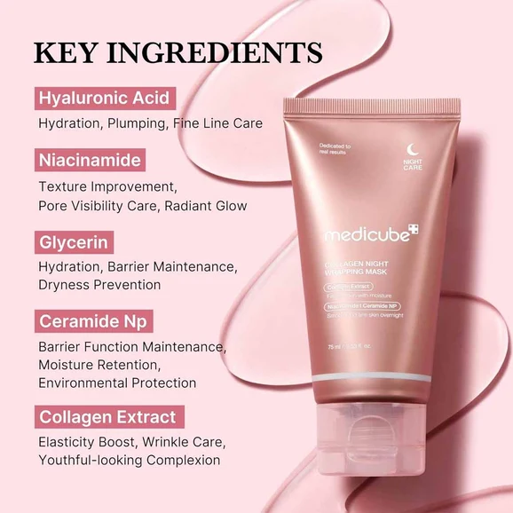Medicube Collagen Night Wrapping Mask 75ml product photo