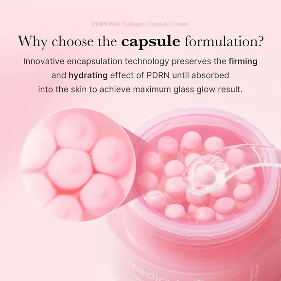 Medicube PDRN Pink Collagen Capsule Cream 55g product photo
