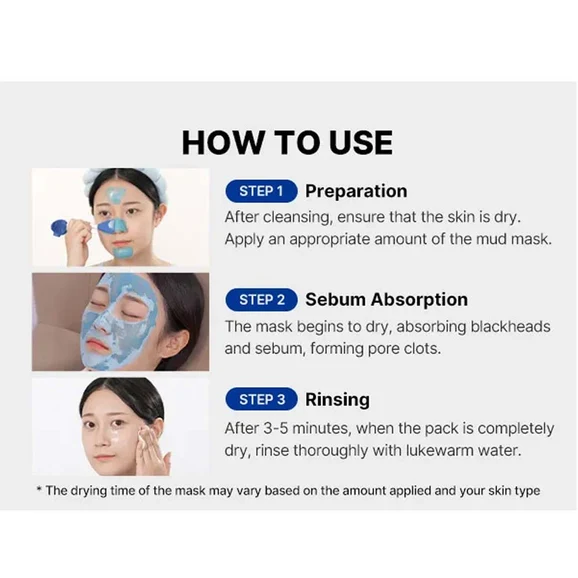 Medicube Zero Pore Blackhead Mud Mask 100ml product photo