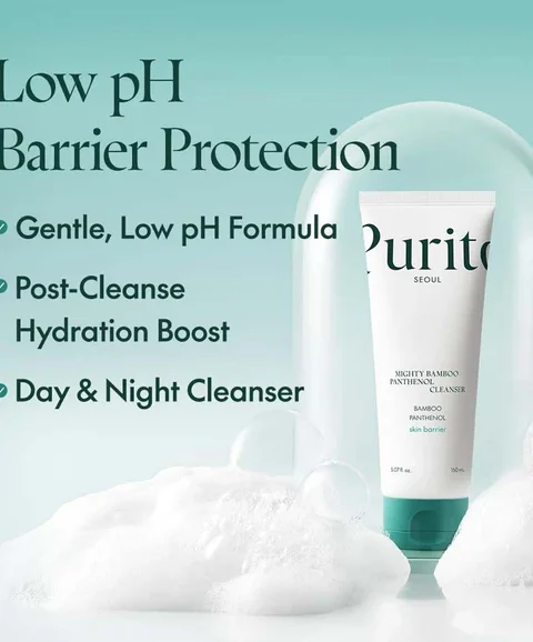 Purito Seoul Mighty Bamboo Panthenol Cleanser product photo