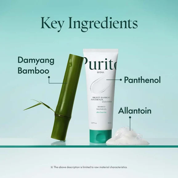 Purito Seoul Mighty Bamboo Panthenol Cleanser product photo