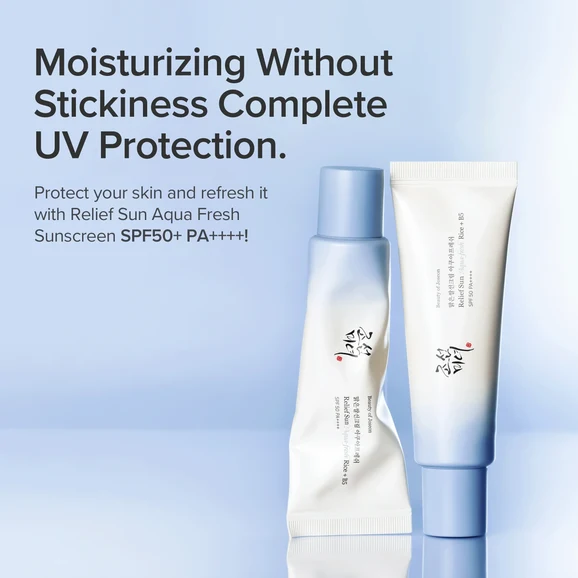 Beauty of Joseon Relief Sun Aqua-Fresh: Rice + B5 SPF50+ PA++++ 50ml product photo