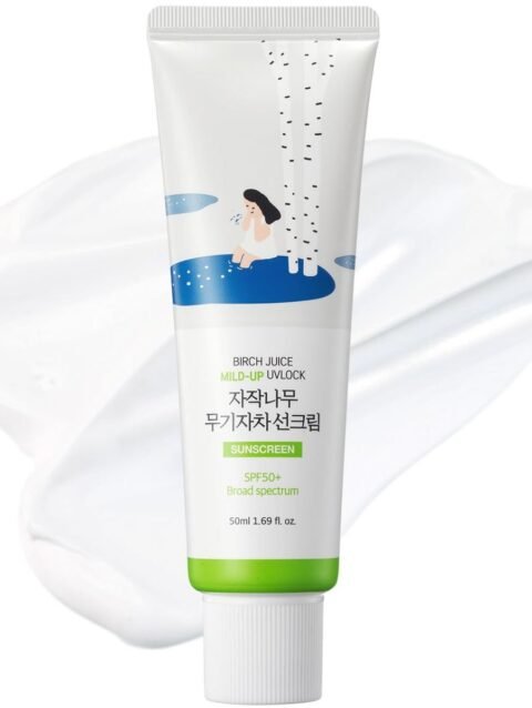 Round Lab Birch Juice Mild-Up Sunscreen SPF50+ PA++++ 50ml product photo