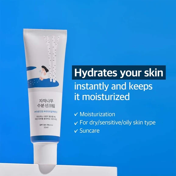 Round Lab Birch Juice Moisturizing Sunscreen SPF50+ PA++++ 50ml product photo