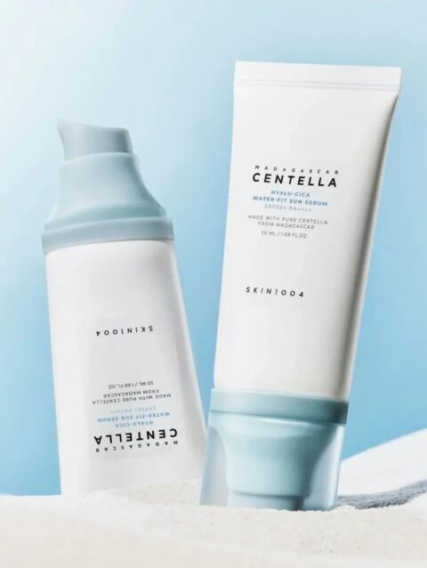 SKIN1004 Madagascar Centella Hyalu-Cica Water-Fit Sun Serum SPF50+ PA++++ product photo