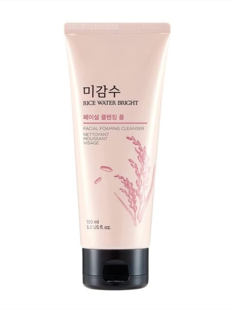 The Face Shop Rice Water Bright Foaming Cleanser product photo