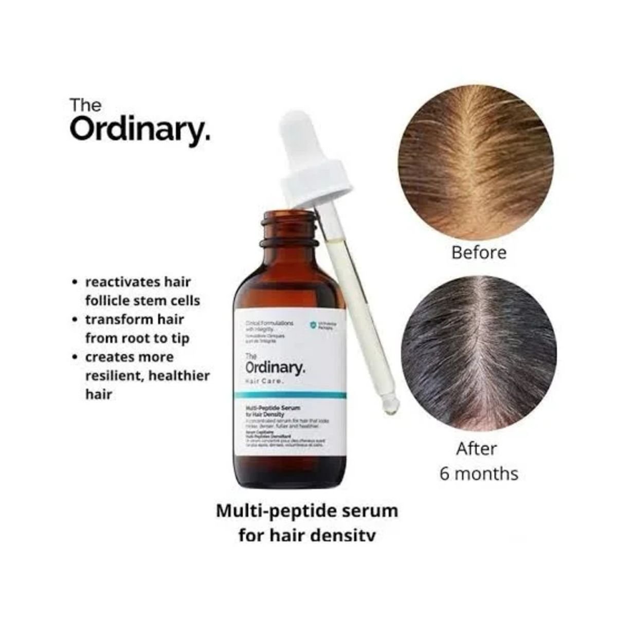 The Ordinary Multi-Peptide Serum for Hair Density 60ml product photo